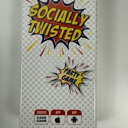 Socially Twisted Party Card Game – Badass, Family & Kids Teaser Packs – New Sealed