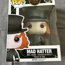 Funko Pop! Disney Alice Through The Looking Glass - Mad Hatter #181 NIB VAULTED