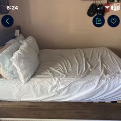 Queen size bed frame