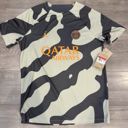 Nike Air Jordan PSG Soccer Jersey Size Large Men New 