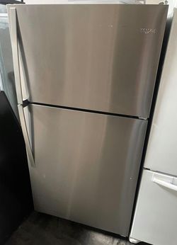 Whirlpool Top Mount Stainless Steel Fridge