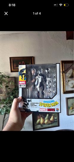 Mafex 147 Spider Man Black Costume