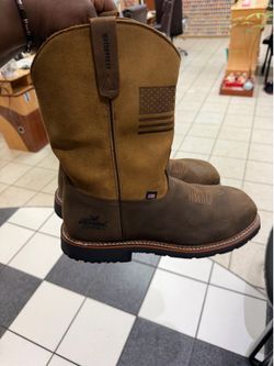 Thorogood boots 13 men steel toe