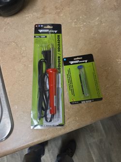 Brand new  soldering tool with soder