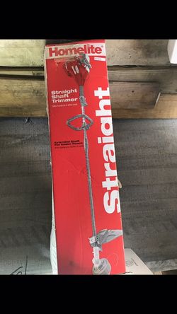 Homelite 17" gas straight trimmer