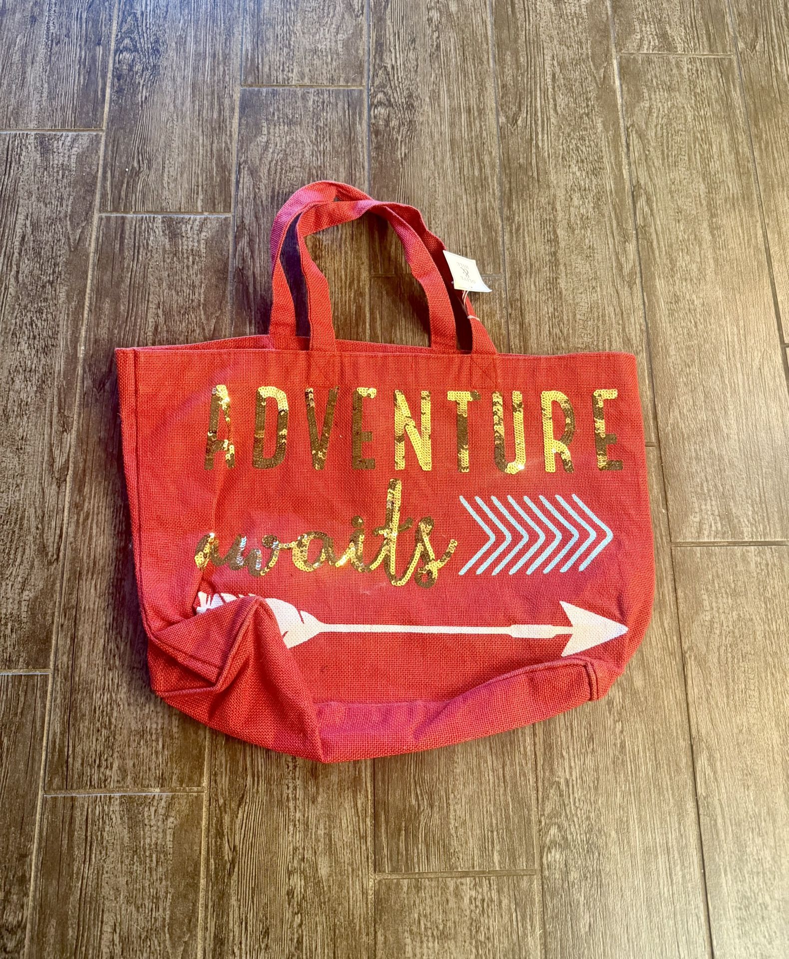 NWT Adventure Awaits Tote Bag