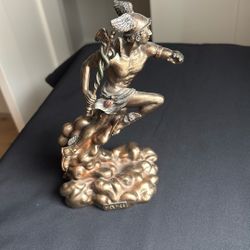 Hermes Bronze Greek God Statue