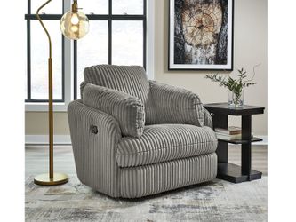 Tie-Breaker Fog Swivel Glider Recliner