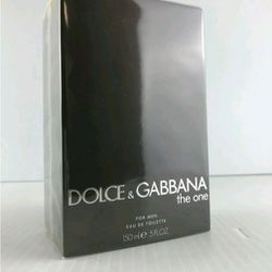 DOLCE GABBANA THE ONE 5.0 Oz Men Cologne (New)