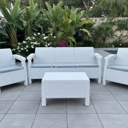 ✨ Juego de Muebles de Patio Moderno —5  Piezas