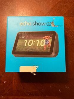 Echo Show 5 New (Black) Sealed