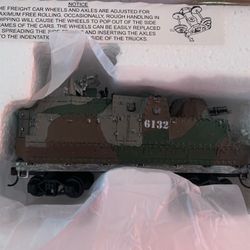 WW II HO Scale Armored Tank Train NOS COA 