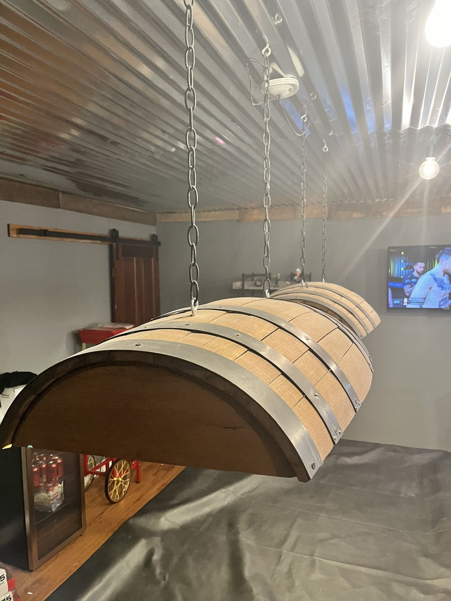 Hanging Barrel Lights  (not Free)