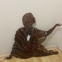 Native American Metal Wall Art 