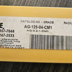 NEW old stock Circle EDP-16017 AG-125-04-CM1 Turning Insert Tool