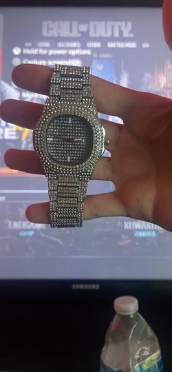 Black diamond watch sliver