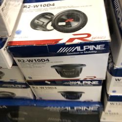 Alpine R2-w10d4 On Sale Today! No credit Check Payment Plan Available!