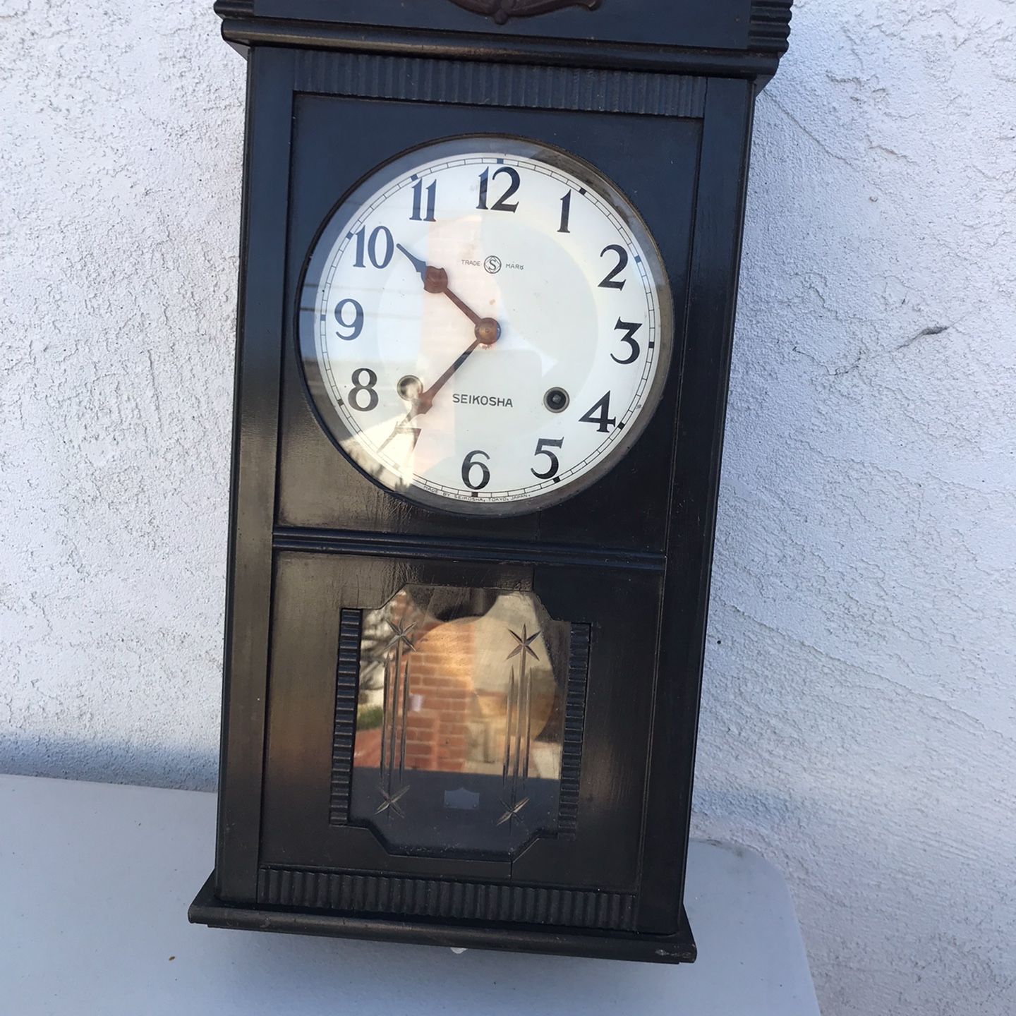 Antique Seikosha Wall Clock Tokyo Japan for Sale in Imperial Beach