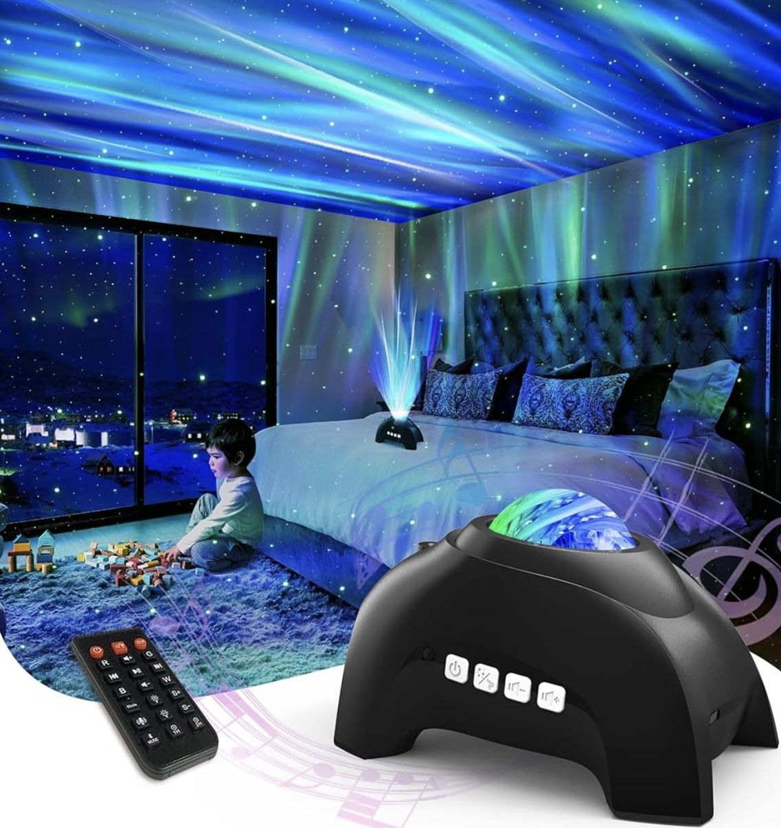 NORTHERN LIGHTS PROJECTOR & SPEAKER