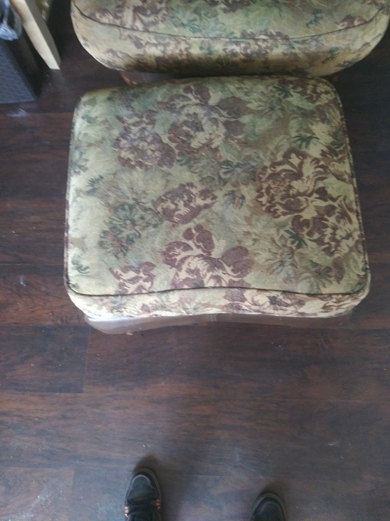 Chair And Ottoman