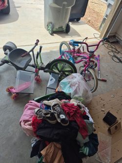 Bikes and clothes
