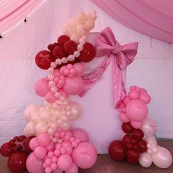 Backdrop & Balloon Garland 