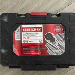 25 Pc Socket Wrench Craftsman