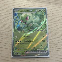 Sprigatito ex (near mint) 