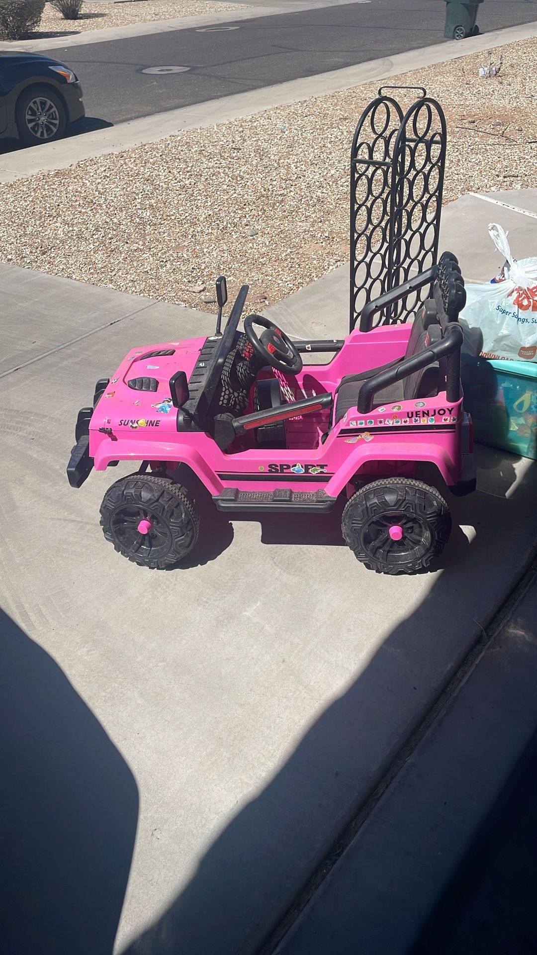 Toddler jeep