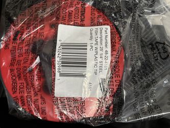 Milwaukee 25' 1/4" Steel Fish Tape with Low Profile Tip. 