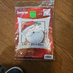 Is stamp cross Stitch Pillow