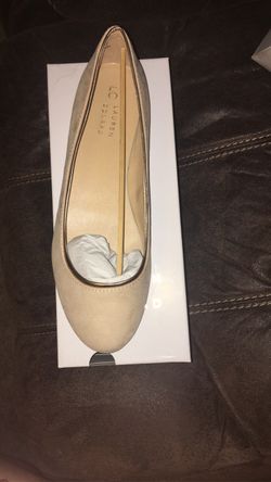 Nude flats size 10