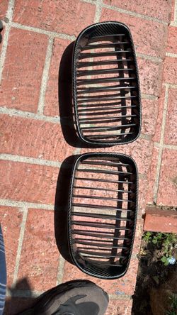 BMW carbon fiber grille
