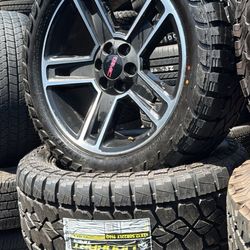 WHEELS OEM 22” STOCK GMC SIERRA CHEVY