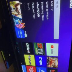 Panasonic 55” Tv With Roku Tv Stick 