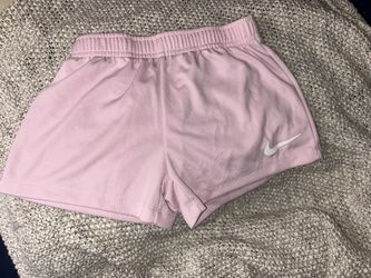 Young Girl Pink Nike Shorts