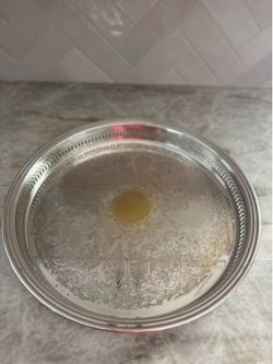 Sheffield Silver-Plated Serving Tray #373