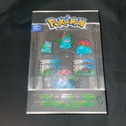 Tomy Pokemon Bulbasaur, Ivysaur, Venusaur, Mega Venusaur Figure 2015