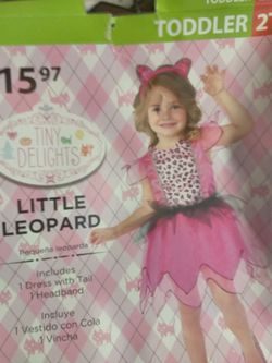 Little leopard toddler size Halloween costume