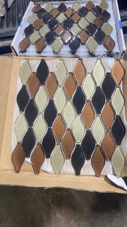 Glass tile 12x12.