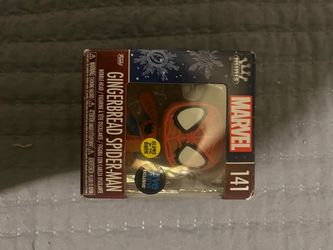 Funko Minis Gingerbread Spider-Man #141 Glow in the Dark