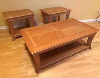 Coffee table & end tables