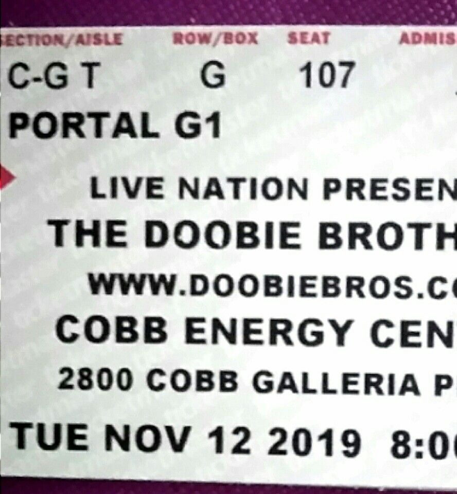 🎵 The Doobie Brothers 🎵 2 Tickets =$100 🎵 Will meet at police station 🎵