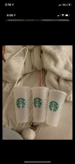 Reusable Starbucks cups
