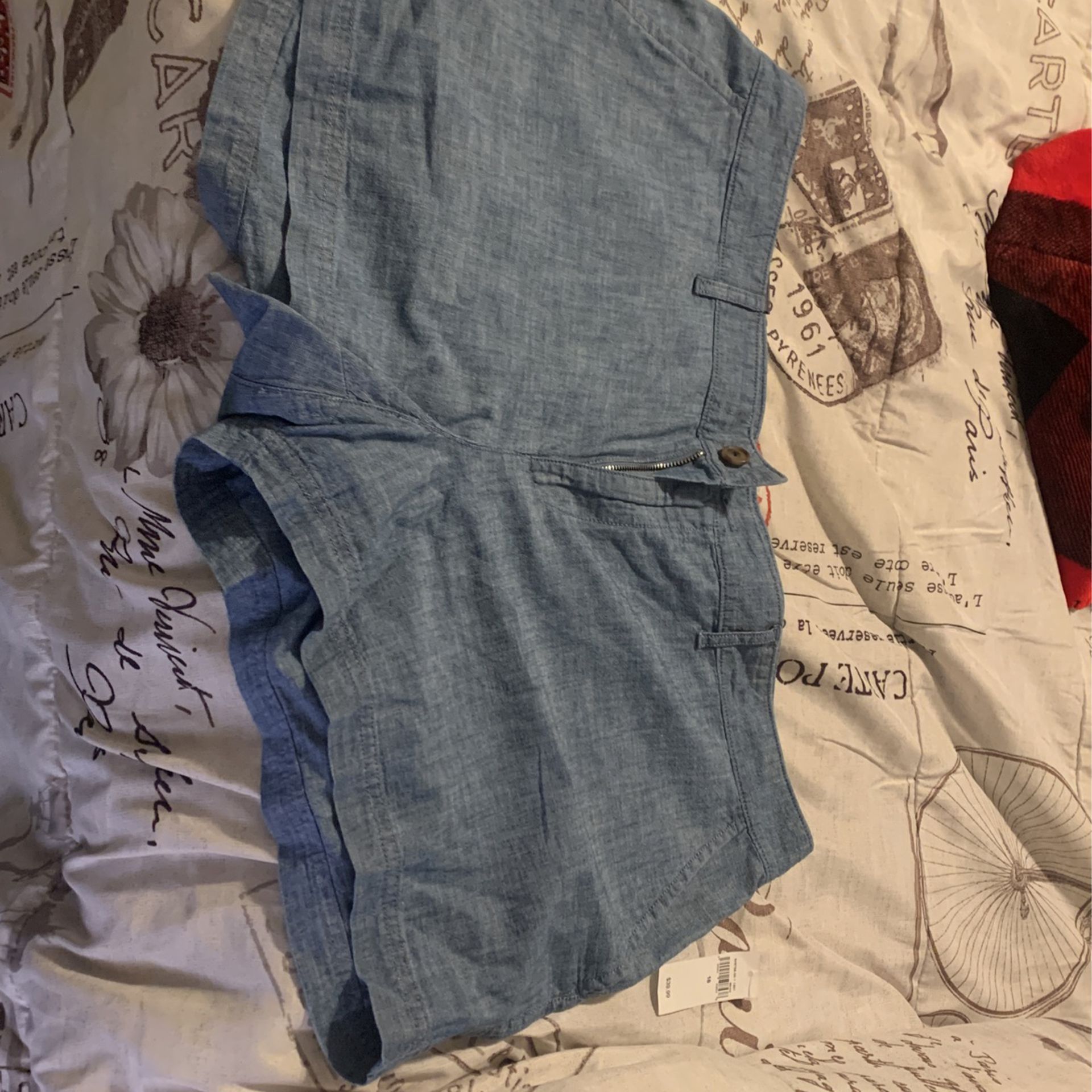GAP Blue Jean Shorts Size 18