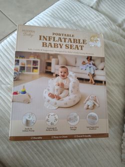 Inflatable baby seat