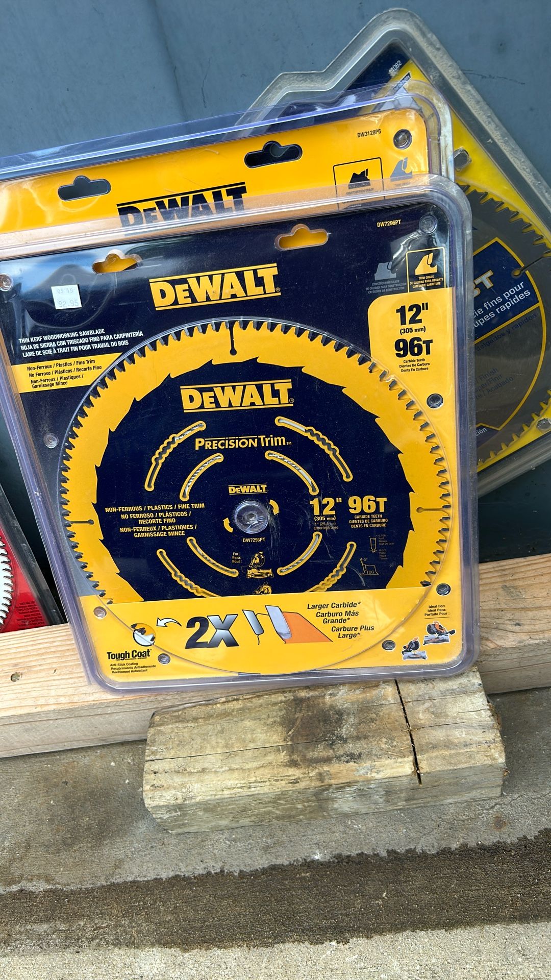 Dewalt 12” 96T Precisión Trim Blade