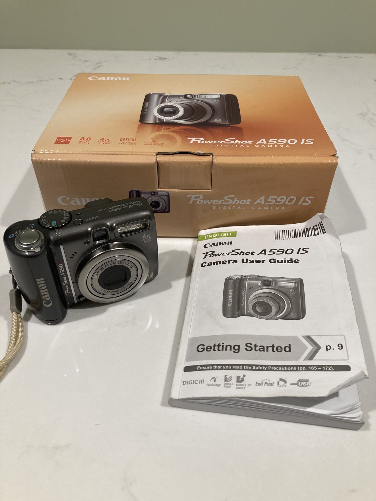 Canon Powershot A590 IS Digital Camera