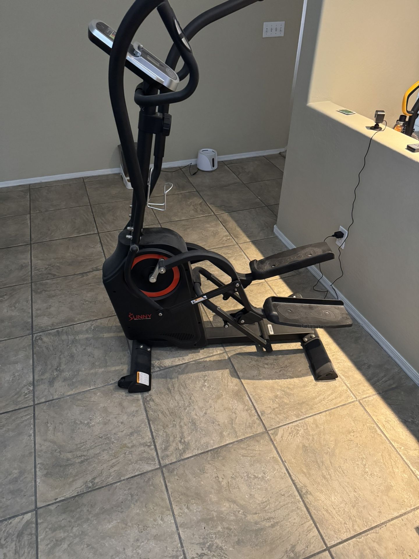 Sunny Health & Fitness Cardio Climber Stepping Elliptical Exercise Machine