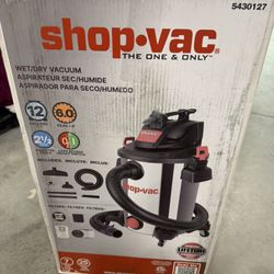 Shop-Vac 12-Gallon 6 HP Corded Wet/Dry Shop Vacuum with Accessories Included